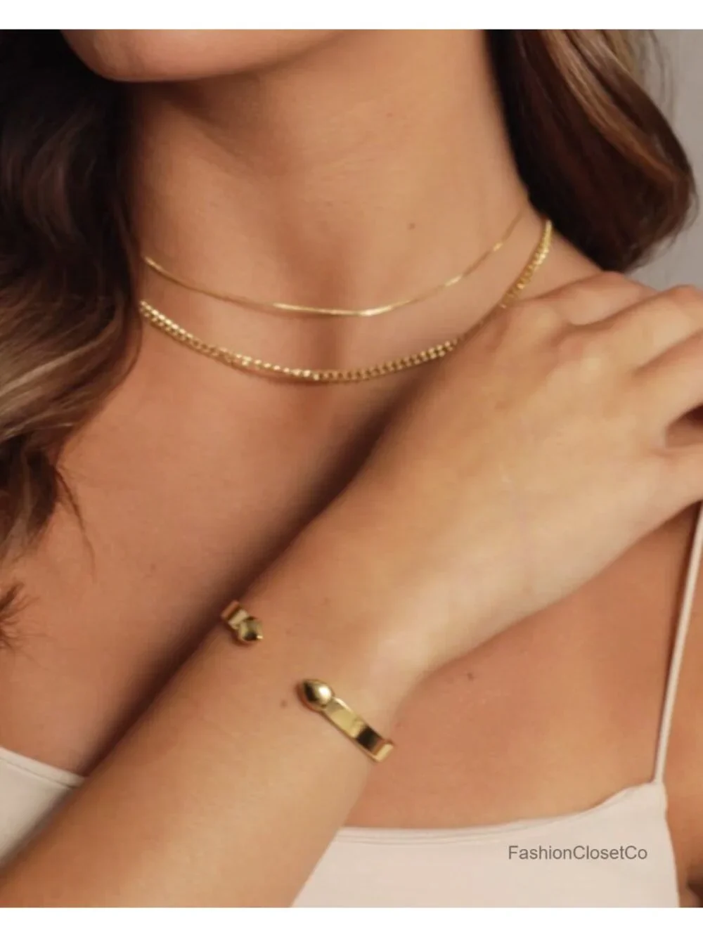 Engraved Adjustable Mantra Cuff Bangle Bracelet Gold Plated Stainless Steel